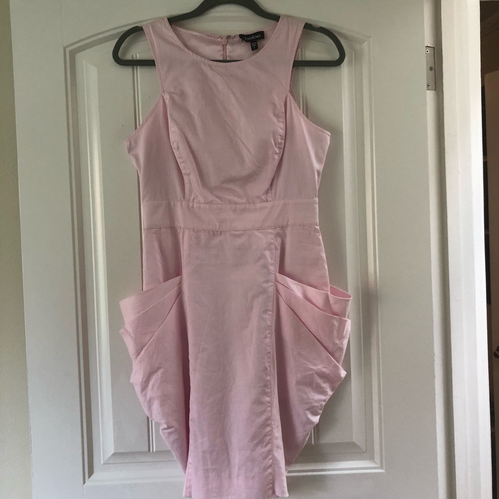 Bebe light pink / blush colored dress